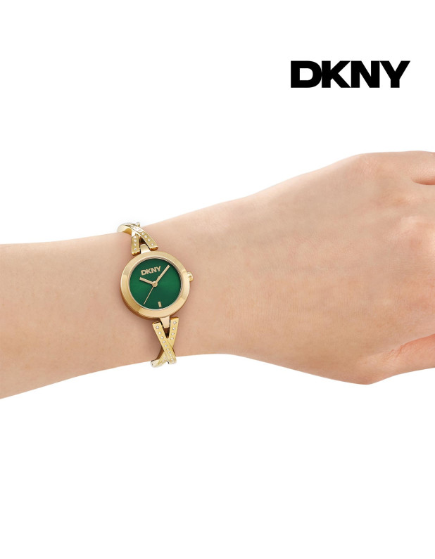 DKNY Women Half Bangle Watch